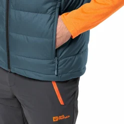 Jack Wolfskin Men's Ather Down Vest Midnight Sky