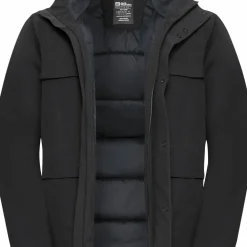 Jack Wolfskin Men's Brandenburger Jacket Black