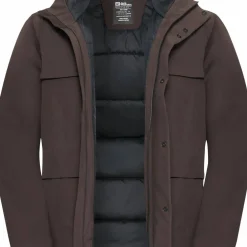 Jack Wolfskin Men's Brandenburger Jacket Peat