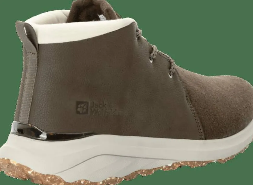 Jack Wolfskin Men's Campfire Chakka Mid Cold Coffee