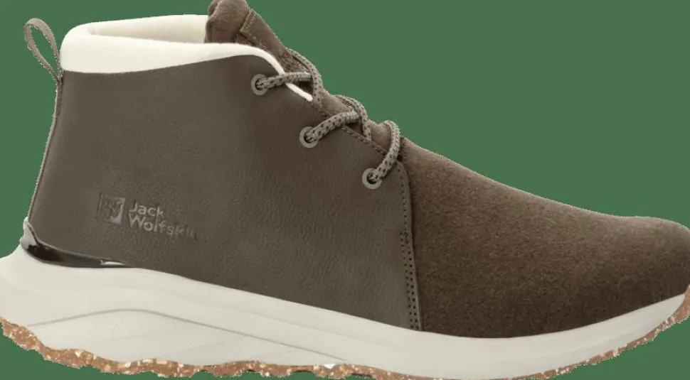 Jack Wolfskin Men's Campfire Chakka Mid Cold Coffee