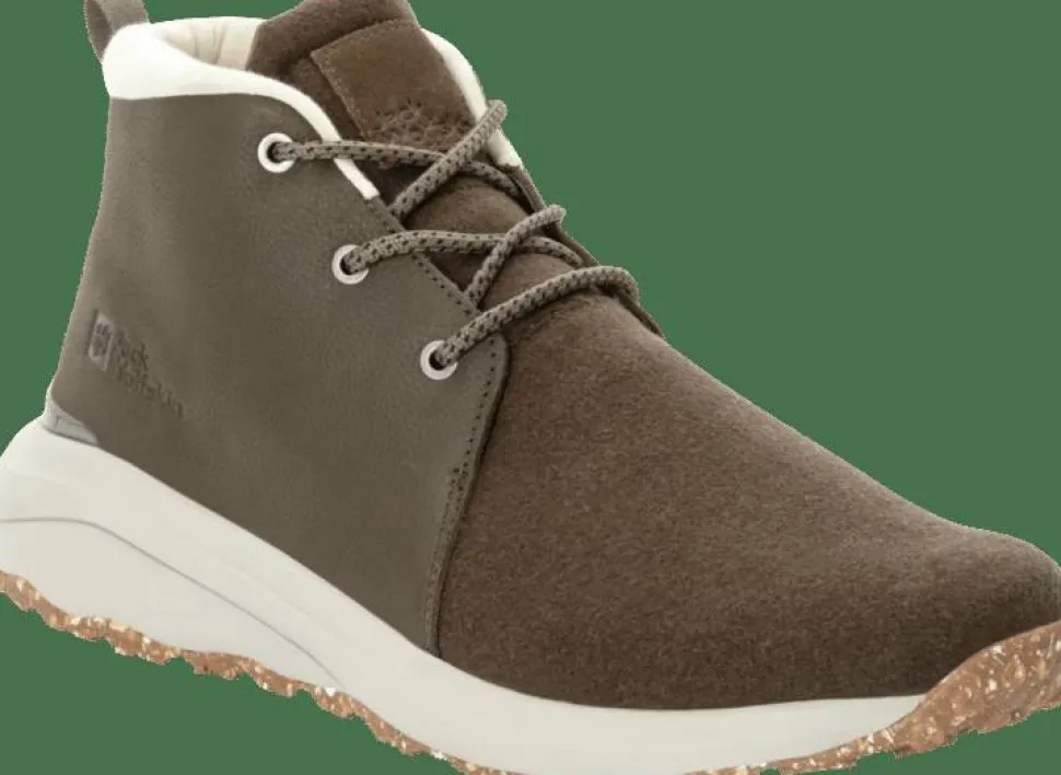Jack Wolfskin Men's Campfire Chakka Mid Cold Coffee