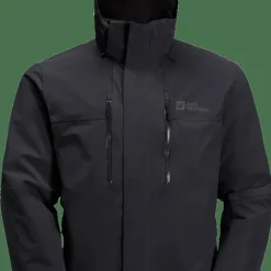 Jack Wolfskin Men's Jasper 2-Layer Jacket Black