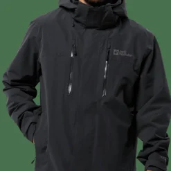 Jack Wolfskin Men's Jasper 2-Layer Jacket Black
