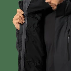 Jack Wolfskin Men's Jasper 2-Layer Jacket Black
