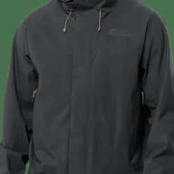 Jack Wolfskin Men's Kammweg 2-Layer Jacket Phantom
