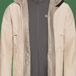 Jack Wolfskin Men's Litestride 3in1Jacket Oyster