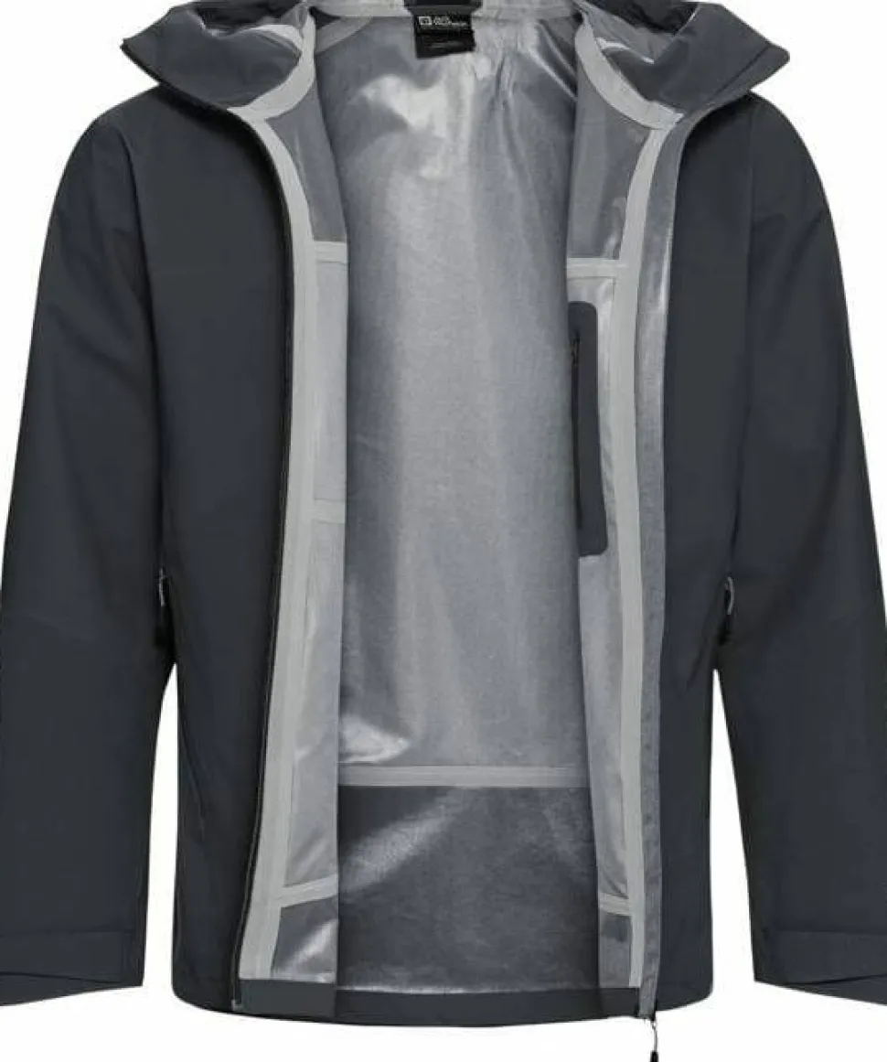 Jack Wolfskin Men's Rockpaw 3L Jacket Phantom