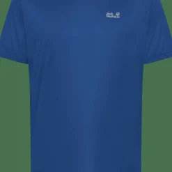 Jack Wolfskin Men's Tech Tee Blue Orchid