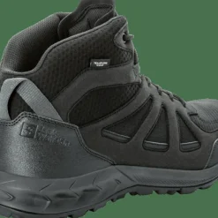 Jack Wolfskin Men's Woodland 2 Texapore Mid Black