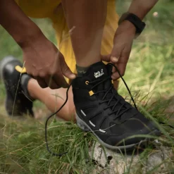 Jack Wolfskin Men's Woodland 2 Texapore Mid Black