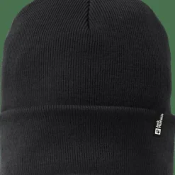 Jack Wolfskin Rib Beanie Black