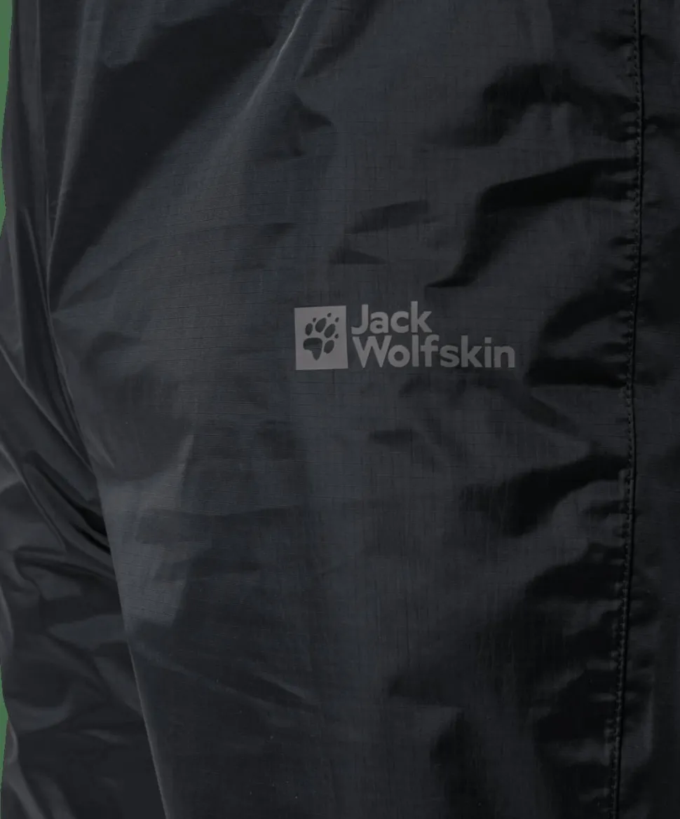 Jack Wolfskin Unisex Rainy Day Pants Black