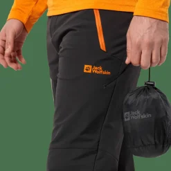 Jack Wolfskin Unisex Rainy Day Pants Black