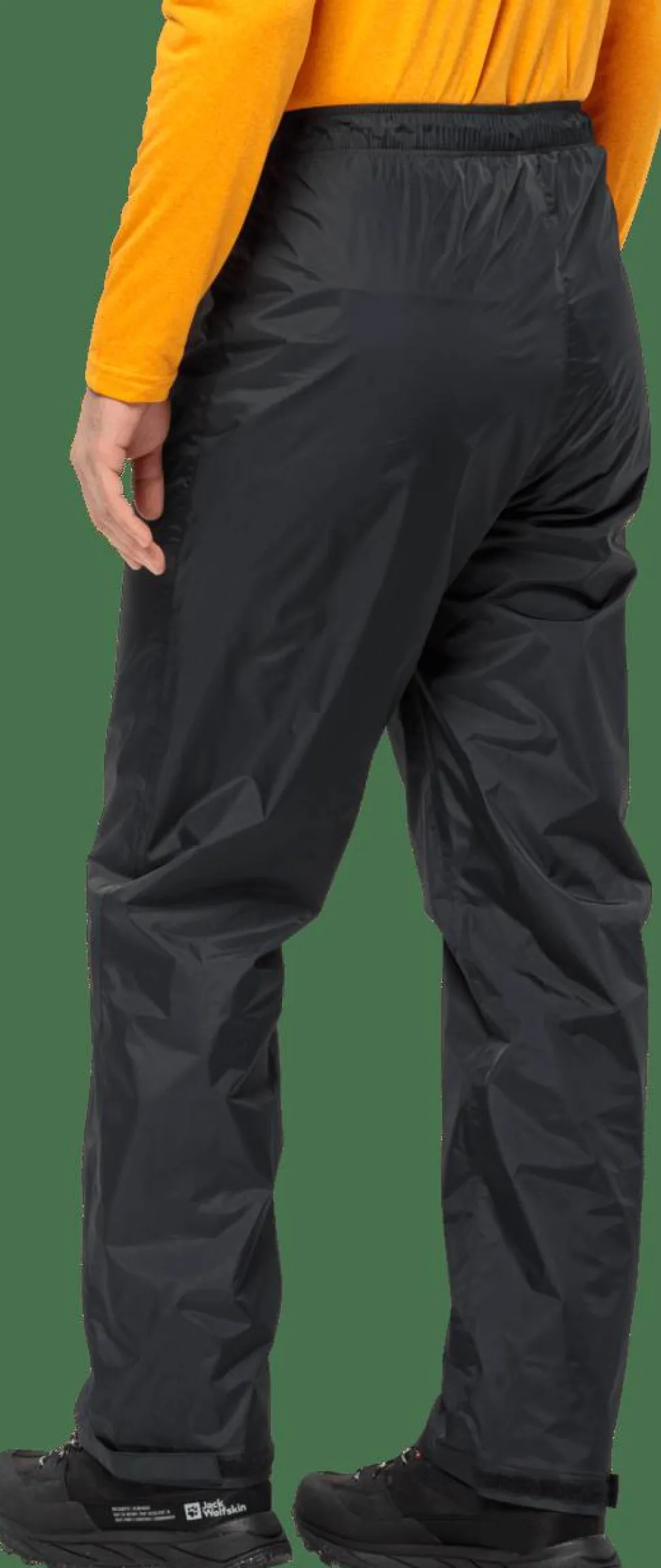 Jack Wolfskin Unisex Rainy Day Pants Black