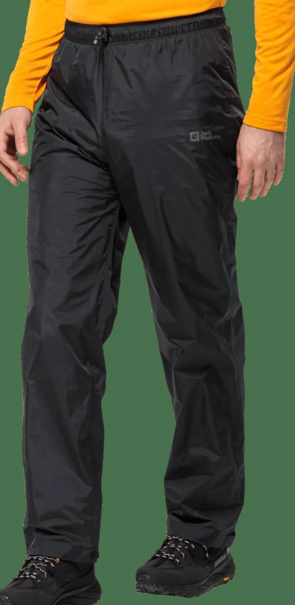 Jack Wolfskin Unisex Rainy Day Pants Black