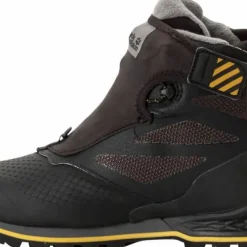 Jack Wolfskin Women's 1995 Series Texapore Mid Black / Burly Yellow XT