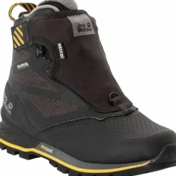 Jack Wolfskin Women's 1995 Series Texapore Mid Black / Burly Yellow XT