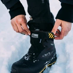 Jack Wolfskin Women's 1995 Series Texapore Mid Black / Burly Yellow XT