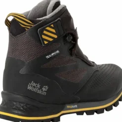 Jack Wolfskin Women's 1995 Series Texapore Mid Black / Burly Yellow XT