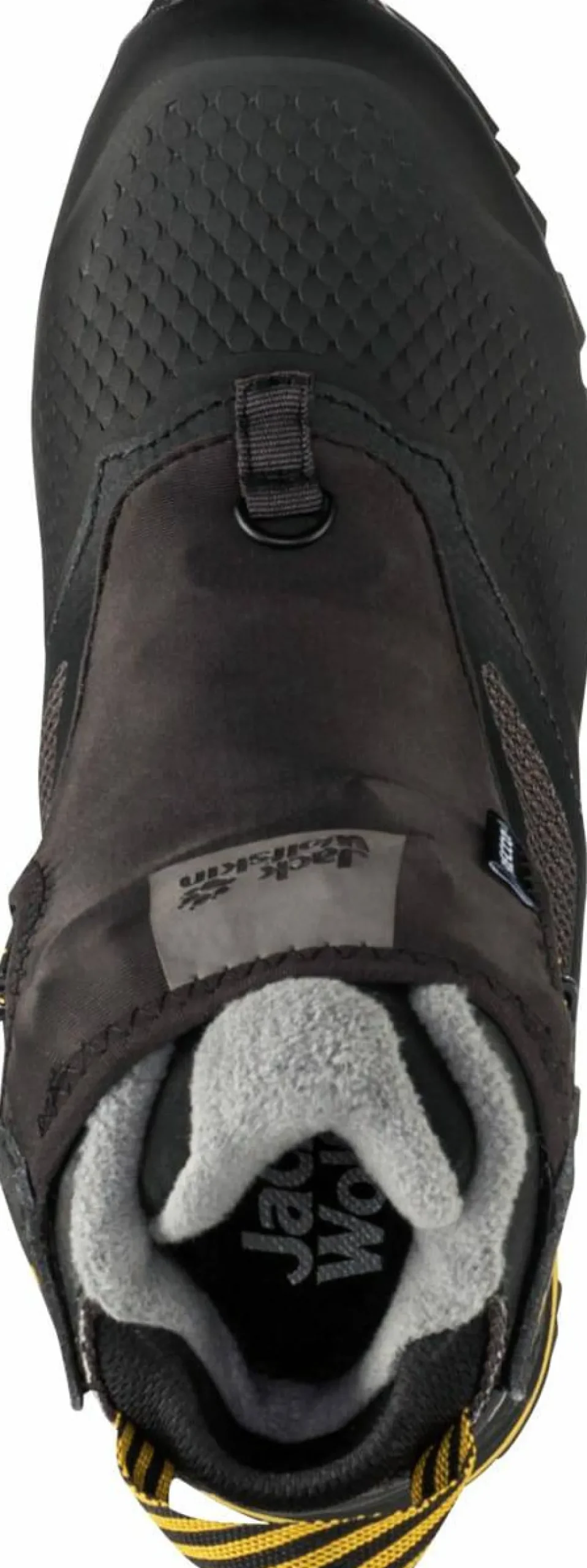 Jack Wolfskin Women's 1995 Series Texapore Mid Black / Burly Yellow XT