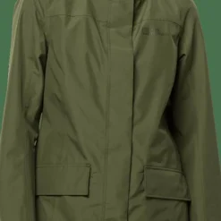 Jack Wolfskin Women's Cape York Paradise Coat Greenwood