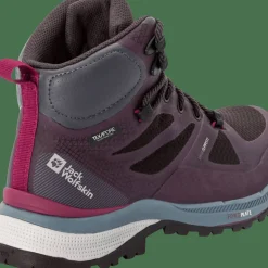 Jack Wolfskin Women's Force Striker Texapore Mid Purple / Grey
