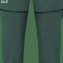 Jack Wolfskin Women's Hikeout Zip Off Pants Sago Palm