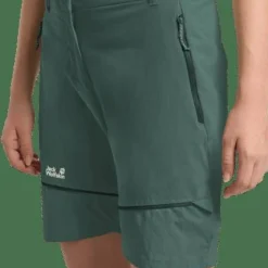 Jack Wolfskin Women's Hikeout Zip Off Pants Sago Palm