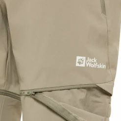 Jack Wolfskin Women's Hikeout Zip Off Pants Stone