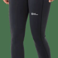 Jack Wolfskin Women's Klintal Tights Black