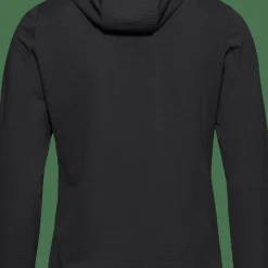 Jack Wolfskin Women's Litestride Hooded Full Zip Black