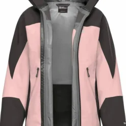 Jack Wolfskin Women's Rockpaw 3L Jacket Rosegarden