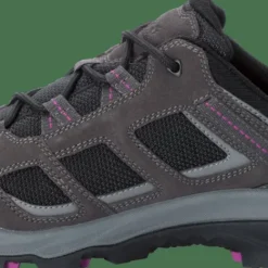 Jack Wolfskin Women's Vojo 3 Texapore Low Dark Steel/Purple