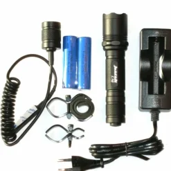 Jaktkit Hunting Flashlight L2 G/W Black