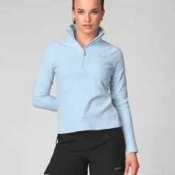 Johaug Women's Fusion Fleece Half Zip Light Blue