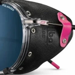 Julbo Legacy Spectron 3 Polarized Shiny Translucent Crystal/Pink/Black