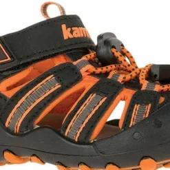 Kamik Kids' Crab Black/Orange/Charcoal