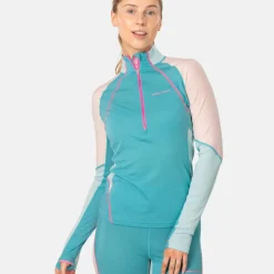 Kari Traa Women's Alma Half Zip Blue Lagoon