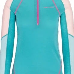 Kari Traa Women's Alma Half Zip Blue Lagoon