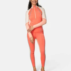 Kari Traa Women's Alma Half Zip Coral