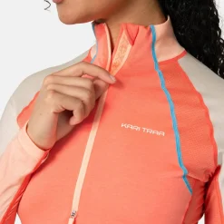 Kari Traa Women's Alma Half Zip Coral
