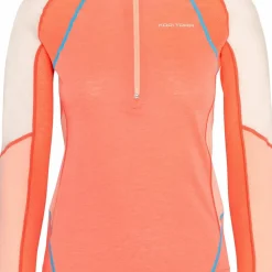 Kari Traa Women's Alma Half Zip Coral