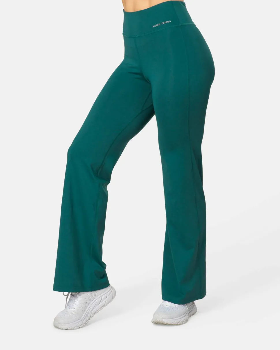 Kari Traa Women's Ava Bootcut Tights Peacock