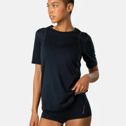 Kari Traa Women's Embla Wool Tee Dark Navy Blue