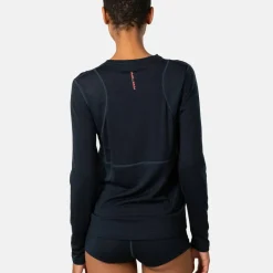 Kari Traa Women's Embla Wool Long Sleeve Dark Navy Blue