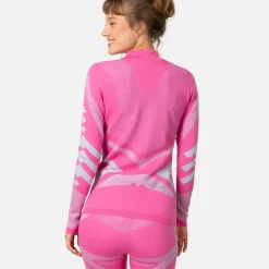 Kari Traa Women's Faith Half Zip Bright Pink