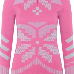 Kari Traa Women's Faith Half Zip Bright Pink