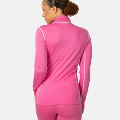 Kari Traa Women's Iselin Half Zip Bright Pink