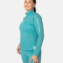 Kari Traa Women's Leah Half Zip Blue Lagoon
